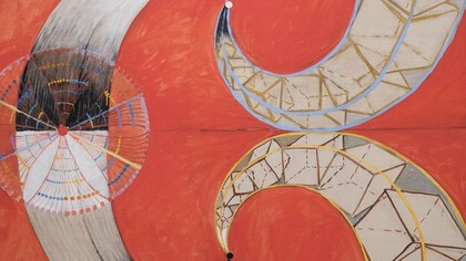 "El cisne n°9", Hilma af Klint, 1915