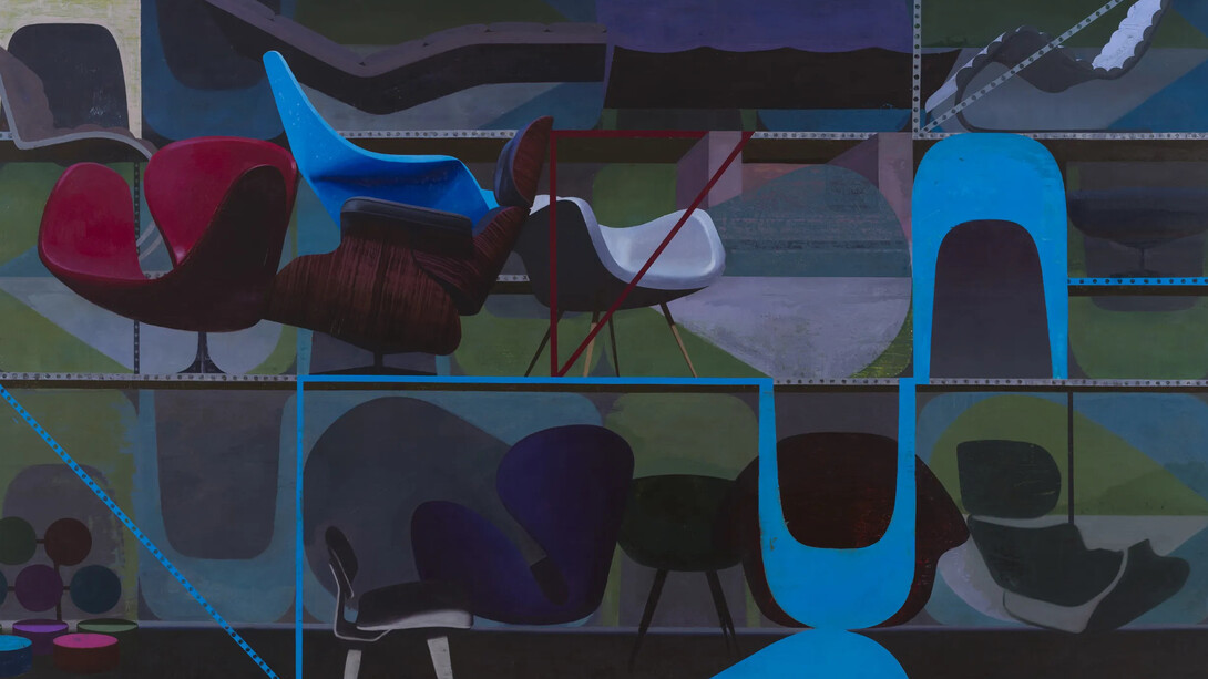 Daniel Dove, Cranbrook (detail), 2017. Courtesy of Philip Martin Gallery