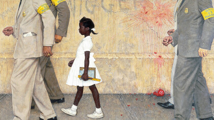 Norman Rockwell, El problema con el que todos convivimos (1964)