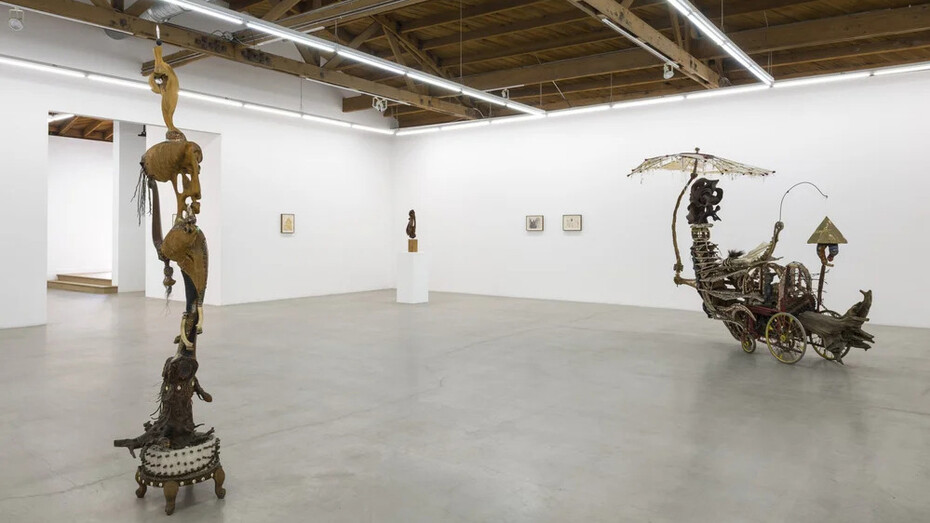 Charles Dickson, Select works, 1965 - 2026, exhibition view. Courtesy of Parrasch Heijnen