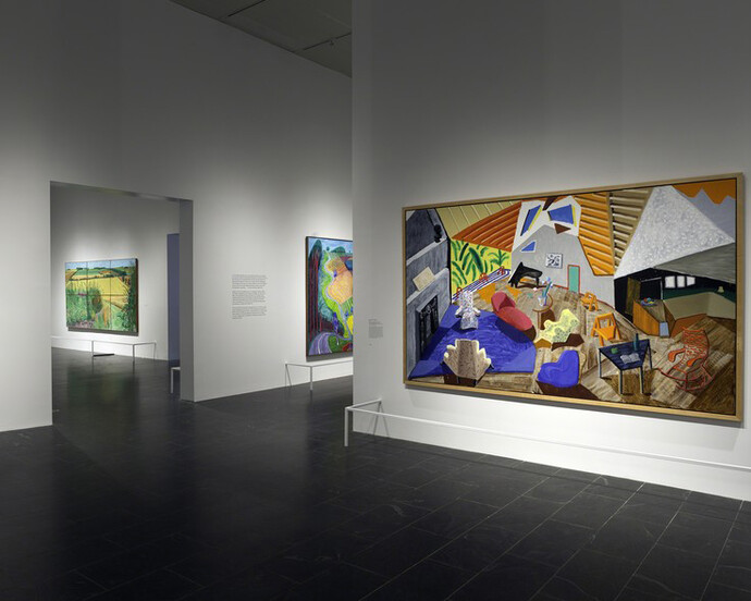 David Hockney. Courtesy of Metropolitan Museum of Art