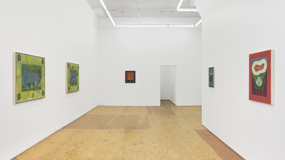 Annie Hémond Hotte, The divine comedy: hell, exhibition view. Courtesy of Margot Samel