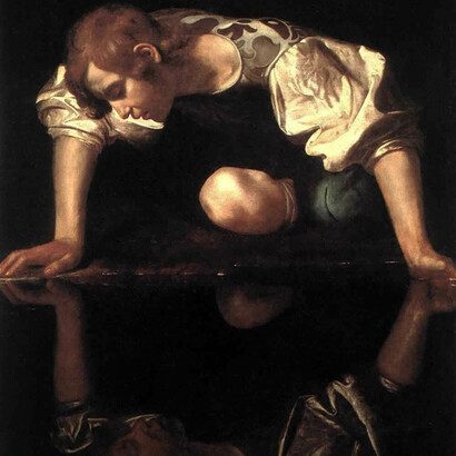 Caravaggio, Narciso