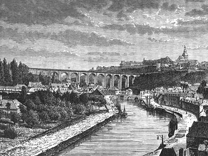 An 1886 black-and-white illustration titled France, Algérie et colonies, capturing the complex colonial relationships between France and its North African colonies during the late 19th century