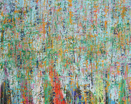 Sin título, Oleo sobre lienzo, 131 x 161 cm, 2017