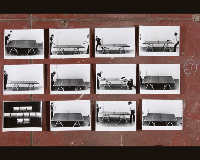 Ping-Pong, Philippe Van Snick, 1972. 