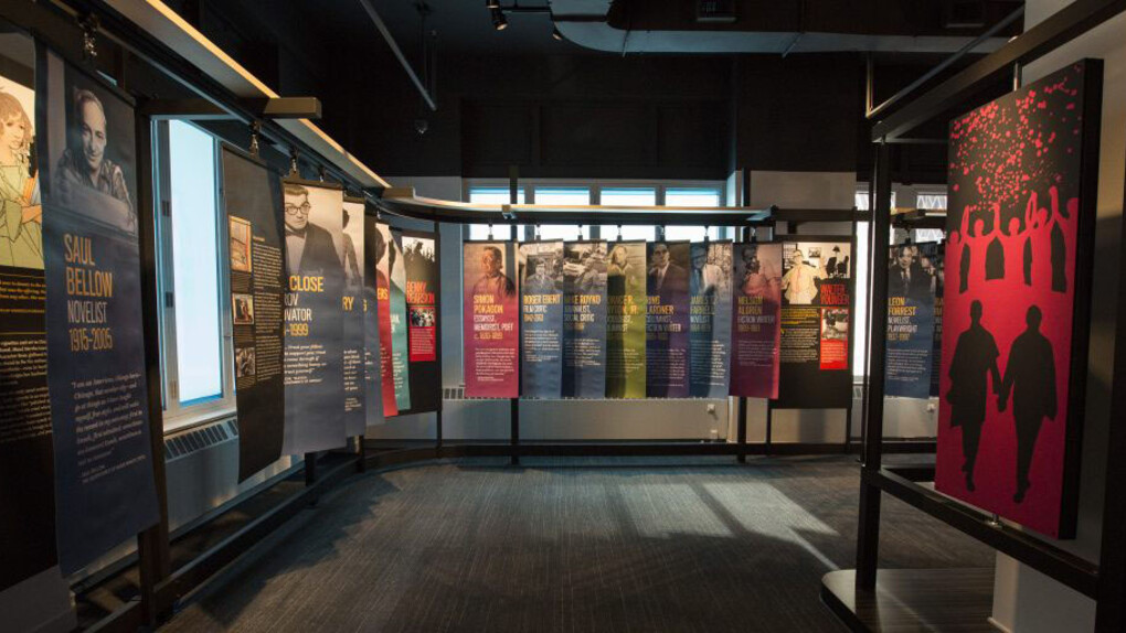 Wintrust Chicago Gallery. Courtesy of American Writers Museum