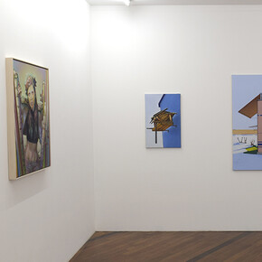 Verschiedene künstler, Peak eye, ausstellungsansicht. Mit freundlicher genehmigung der Galerie Gebr. Lehmann