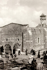 Saint Porphyrius Church and cemetery (Gaza), view from SW. 1922, Ecole biblique de Jérusalem