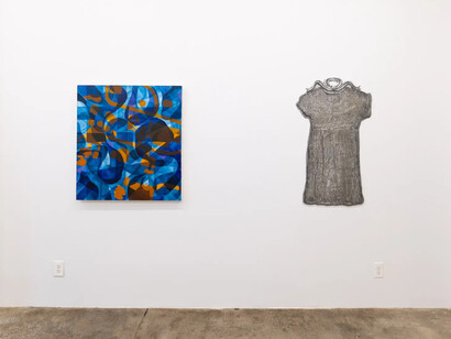 Various artists, Terra firma, exhibition view. Courtesy of Morgan Lehman Gallery
