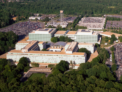 Vista aérea de la sede de la Agencia Central de Inteligencia (CIA), ubicada en Langley, Virginia