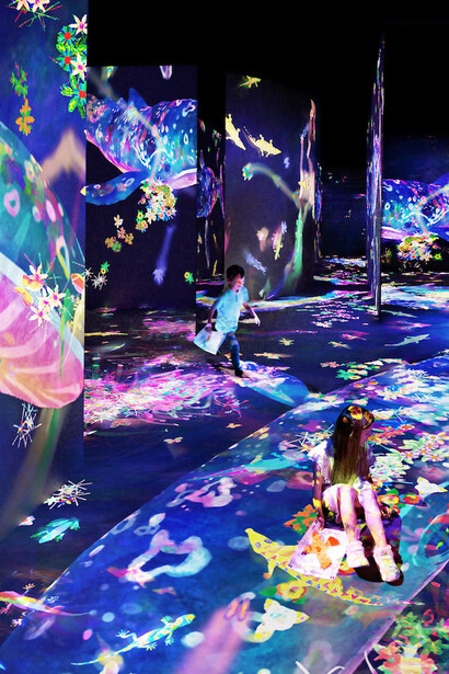 teamLab. Courtesy of Amos Rex