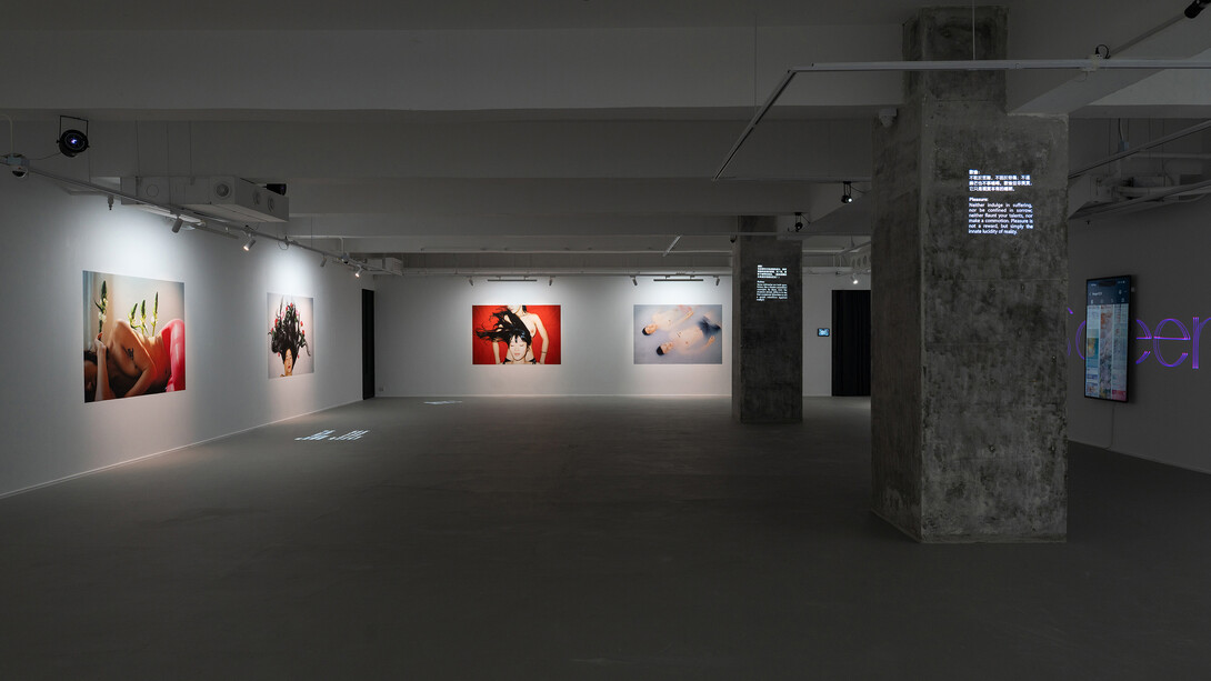 Lin Zhipeng (No.223), Relationship duplicates, exhibition view. Courtesy of de Sarthe Gallery