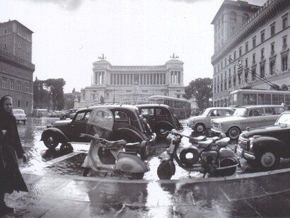 Roma, piazza Venezia, anni '50