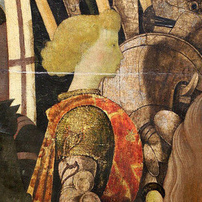 Paolo Uccello, Battaglia di San Romano, Londra National Gallery, particolare