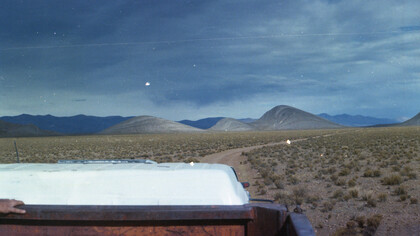 Vista durante el viaje en camión a Laguna Colorada, Jujuy, Argentina. Fotografía de Fabricio N. Nicastro Torres