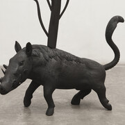 Cang Xin b. 1967, Exotic Flowers and Rare Herbs—No. 93 (detail), 2010, Wood and charcoal, 179 x 143 x 70 cm
(70 1/2 x 56 1/4 x 27 5/8 in.)
