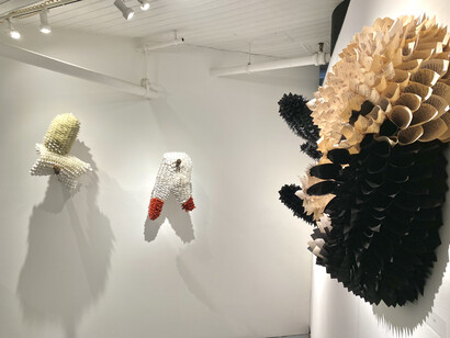 Samuelle Green, in the forever pile, 2023, installation view. Courtesy the artist and Ivy Brown Gallery, NYC