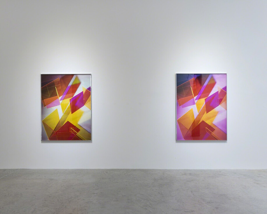 Barbara Kasten, Exhibition view. Courtesy of Bortolami 