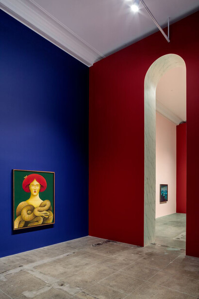 ‘Nicolas Party.
Sottobosco,
’ Hauser &
Wirth Los Angeles, 2020
Nicolas Party
© Nicolas Party
Photo: Joshua White / JWPictures