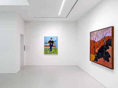 March Avery, Form into color, exhibition view. Courtesy of Esther Schipper Gallery