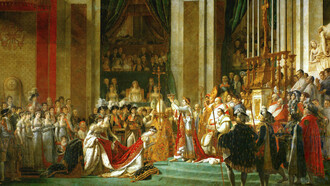 Jacques-Louis David- La coronación de Napoleón