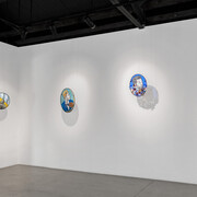 Athi-Patra Ruga, Cameos from the frontier, exhibition view. Courtesy of Whatiftheworld