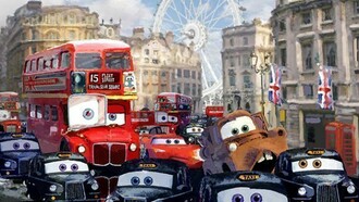London bus scene