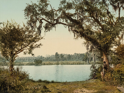 William Henry Jackson, Florida. Tomoka River. The king’s ferry, 1898. Courtesy of VMFA