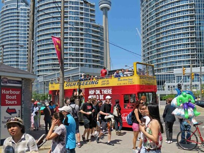 Toronto, Canada. Calles del centro de la ciudad