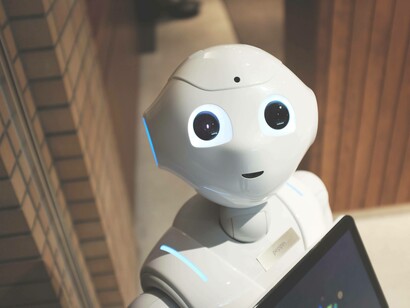 This adorable and friendly robot is incapable of causing damage in our future