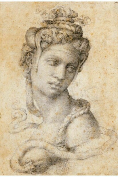 Michelangelo, *Cleopatra*. Firenze, Casa Buonarroti.