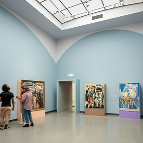 Various artists, Delinking and relinking, exhibition view. Courtesy of the Van Abbemuseum
