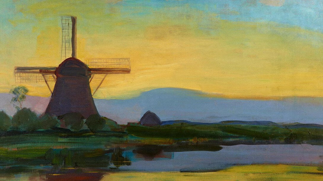 Mondrian Figuratif. Courtesy of Musée Marmottan-Claude Monet