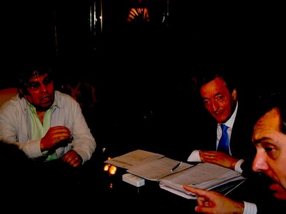 Alberto Fernández com Néstor Kirchner