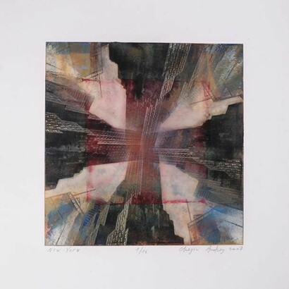 Andrey Chezhin, New York. Edition 1/16, 2007, Silkscreen on paper
