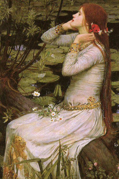 John William Waterhouse, Ophelia (1894)