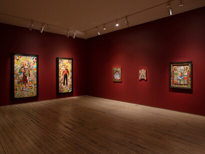 Joe Coleman and The Shadow Self. Courtesy of Andrew Edlin Gallery