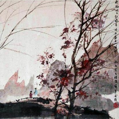 Fu Baoshi´s painting