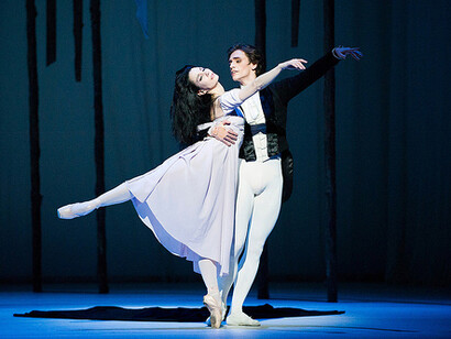 Sergei Polunin and Tamara Rojo in "Marguerite and Armand"