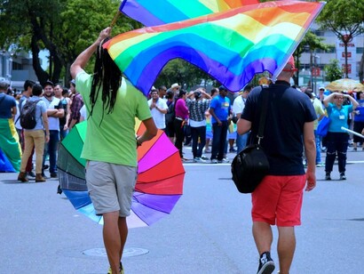 Manifestación del Orgullo Gay en San José