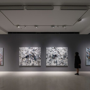 Motives of Lines. Courtesy of Pearl Lam Galleries 