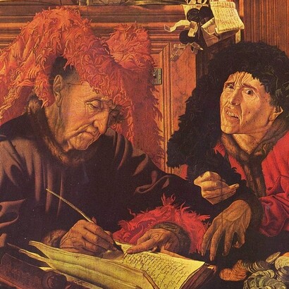 «Los dos prestamistas», Marinus van Reymerswaele (c.1495- 1546)