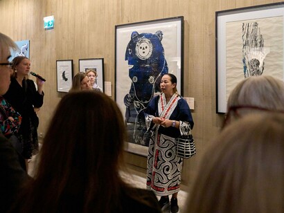 A soul between worlds. Indigenous Ainu in Northern Japan and ethnographer Bronisław Piłsudski, exhibition view. Courtesy of National Museum of Lithuania