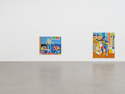 Ryan Mosley, Exhibition view. Courtesy Galerie Eigen+Art Leipzig/Berlin, Photo: Uwe Walter, Berlin