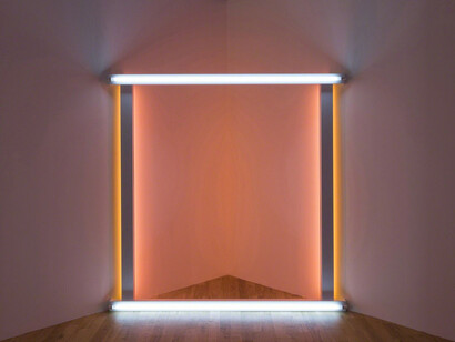 Dan Flavin. Courtesy of Mana Contemporary