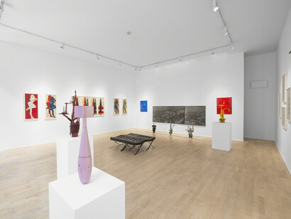 Stano Filko, Exhibition view. Courtesy of The Mayor Gallery