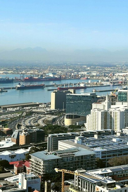 Cape Town, South Africa is a major financial hub
