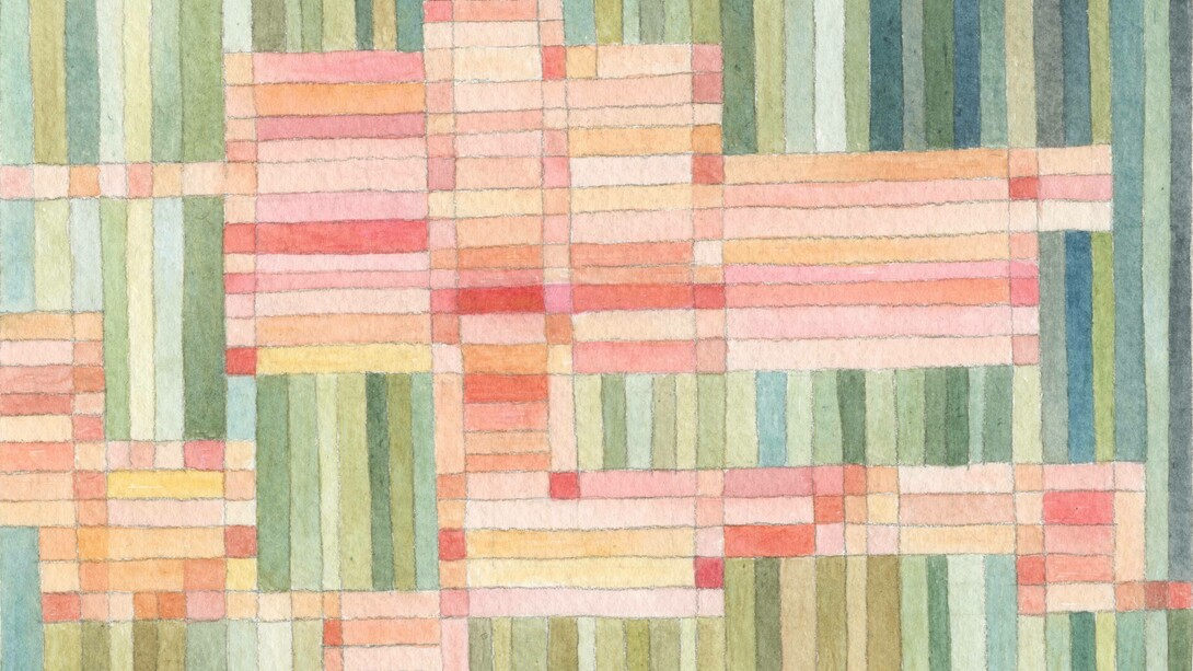 Hunter on the Watch, watercolour 16 x 12cm, Mark Weighton,  2023