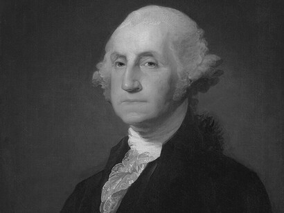 Portrait of George Washington, first President of the United States